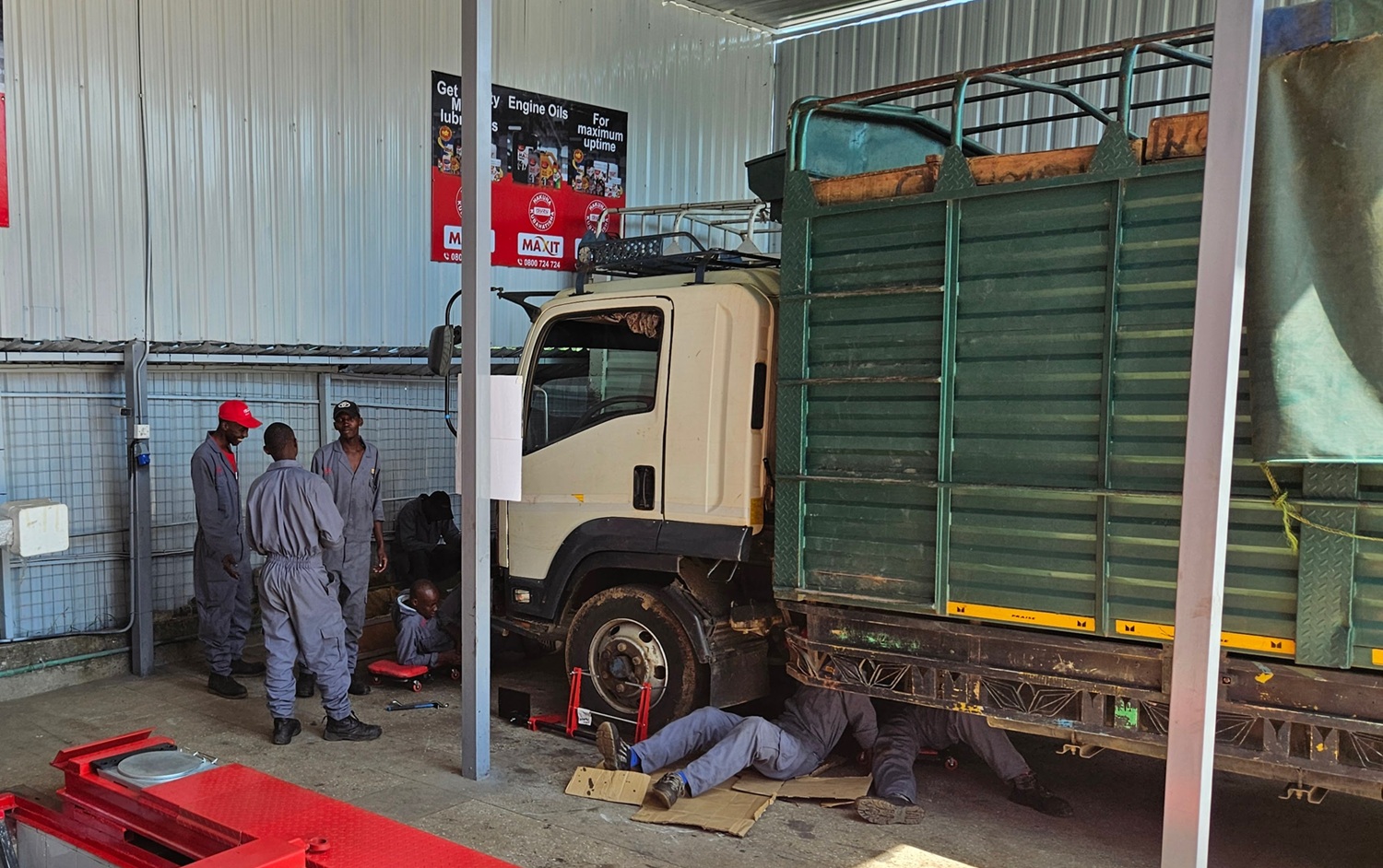 On Going Truck Alignment